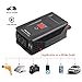 POTEK 300w Power Inverter DC 12V to AC 110V Car Adapter with 2 5V/2A usb charging output Compatible Well with Cell Phones,Laptops,Camera,CD player ETC