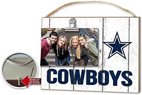 Dallas Cowboys Weathered Clip-It Photo Frame