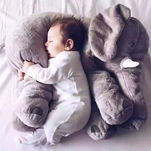 Extra Large Elephant Plush Animal Toy Doll Cushion for Kids and Babies by Grifil Zero (Extra Large)