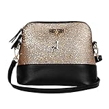 WILLTOO Womens Sequins Bag Fashion Handbag Purse