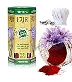 Exir Saffron Powder Pure and Organic | Mood & Energy Enhancer