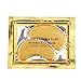 ACE BEAUTY 16-pair Crystal Collagen Gold Powder Eye Mask - Luxury Skin Care 24K Gold Eye Patches for Dark Circles - Anti-Aging and Wrinkle-Free Skin - Rejuvenated Younger Looking Eyes
