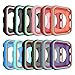 AWINNER Colorful Case for Apple Watch 42mm,Shock-Proof and Shatter-Resistant Protective iwatch Silicone Case for Apple Watch Series 3,Series 2,Series 1, Nike+,Sport,Edition (12-Colour)