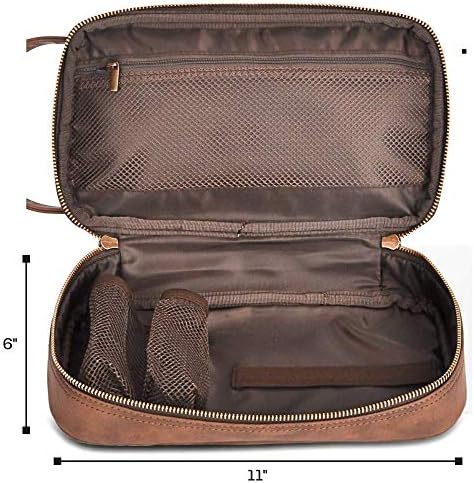 Leather Toiletry Bag For Men. Our Dopp Kit Comes With 2 Silicone Travel Bottles And Is A Perfect Gift And Travel Accessory For Men 3 Leather Toiletry Bag For Men. Our Dopp Kit Comes With 2 Silicone Travel Bottles And Is A Perfect Gift And Travel Accessory For Men
