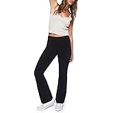 Forever 21 Womens Corduroy Mid-Rise Flare Pants