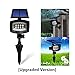 Solar Lights, APOLLED 400 Lumens Adjustable Waterproof 8 LED Solar Outdoor Spotlights, Solar Flood Light, Night Lights, Landscape Light with Security Auto- on/off Light Sensor
