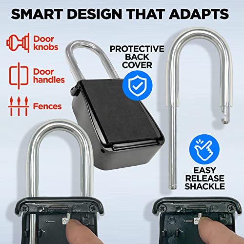 Lion Locks 12Pack Alpha Key Storage Lockbox, SetYourOwn Code Lock