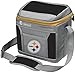 Coleman NFL Soft-Sided Insulated Cooler and Lunch Box Bag, 9-Can Capacity, Pittsburgh Steelers