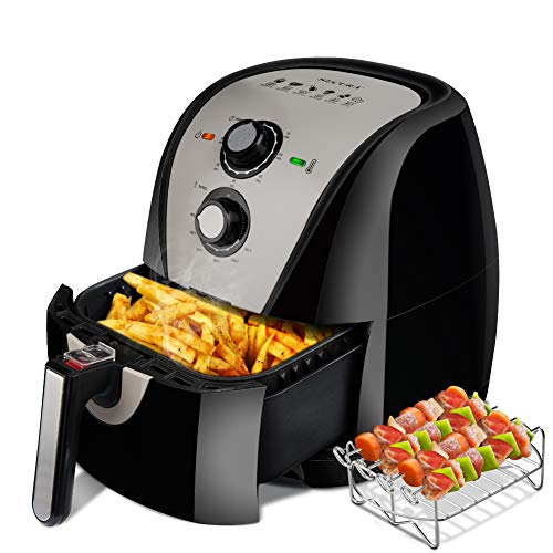 Secura Air Fryer XL 5.3 Quart 1700Watt Electric Hot Air Fryers Oven
