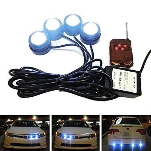 4piece High Power LED Eagle Eyes Knight Rider Lighting Kit For Daytime
