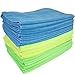 Zwipes 1015303 Microfiber Cleaning Cloths | All-Purpose | Assorted Colors | 36 Pack