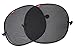 Diono Sun Stoppers Car Window Shades 2 Pack, Car Sun Shade for Side Window with Suction Cups, Blocks Sun Glare UV Rays Perfect for Baby, Kids, Pets Protection