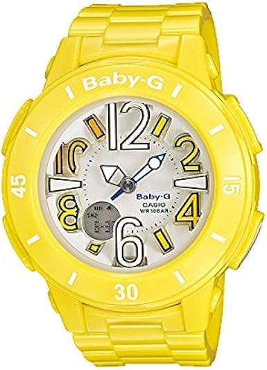 baby g yellow watch