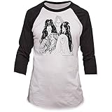 Aerosmith Men's Draw The Line Baseball Jersey White/Black