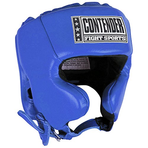 Contender Fight Sports Competition Headgear, Blue, Medium - Thumbnail 4