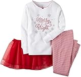 Carter's Girls' 3 Piece Tutu Pajama Set -Sparkle Spice