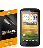 [6-Pack] Supershieldz- High Definition Clear Screen Protector Shield for HTC One X & One X+ With Lifetime Replacements Warranty [6 Pack] - Retail Packaging