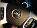 Steering Wheel Bowtie Overlay Decal - 2006-2013 Impala - (Color: Hot Pink)