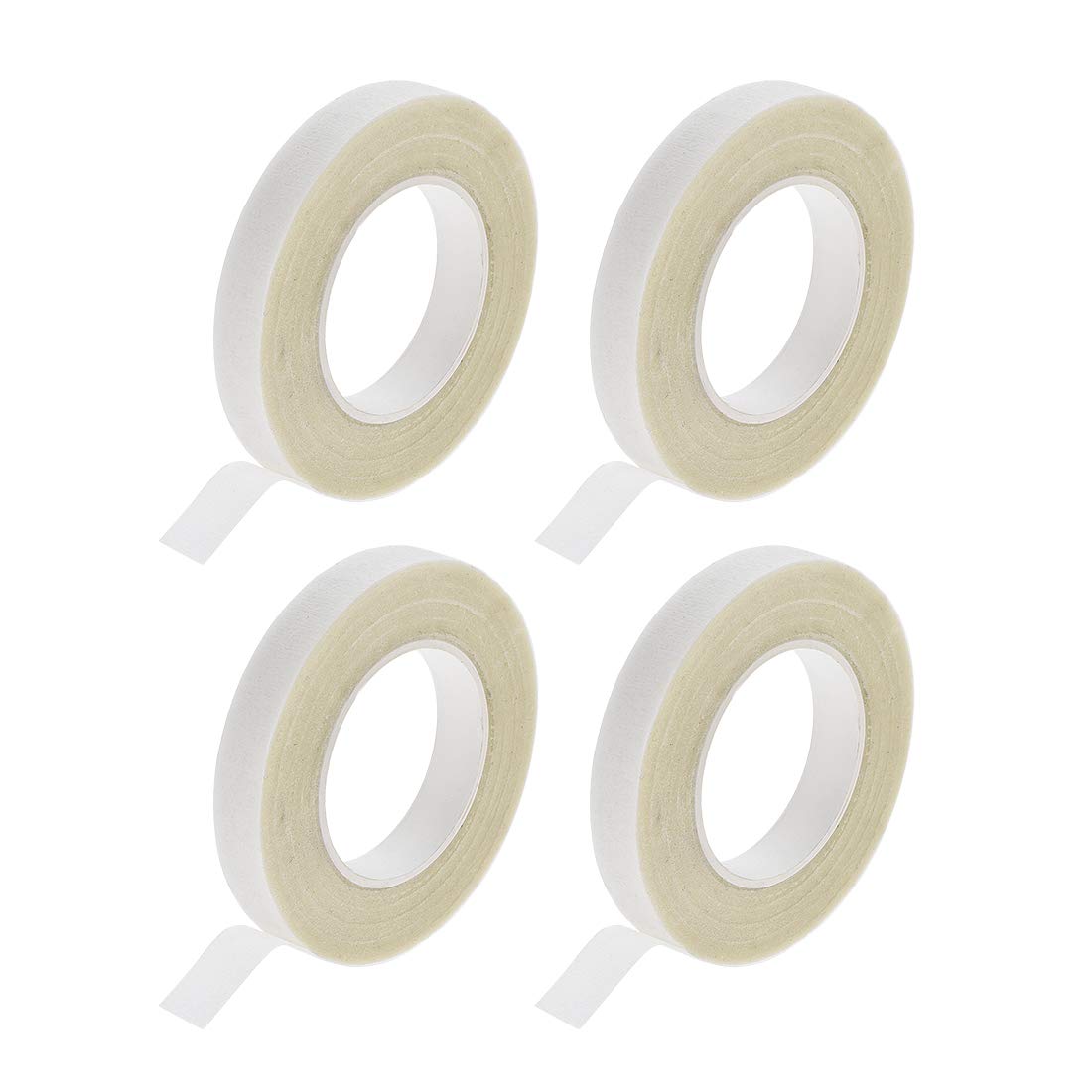 sourcing map 4 Roll 1/2-inch Wide 30Yard White Floral Tape Flower Adhesives Floral Arrangement Kits