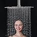 Esnbia Shower System, Shower Faucet Set with Shower Valve, 10 Inches Shower Heads with Handheld Spray Combo, Wall Mounted Shower Fixtures, High Pressure Shower Hardware Set, Brushed Nickel