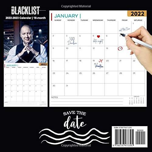 Blacklist Schedule 2022 Amazon.com: The Blacklist 2022 Calendar: Official The Blacklist Calendar  2022 Weekly & Monthly Planner With Notes Section For Alls The Blacklist  Fans!-24 Months - Movie Tv Series Films Calendar. 3: 9798776473395: Kenny  Barnes: Books