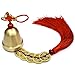 FIANUP Chinese Feng Shui Bell with 5 Coins for Wealth and Healthy Good Luck Car Home Hanging Pendant Wind Chime