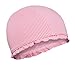 H&C Kid's Breathable Swim Cap-Children Bathing Hat -Grid