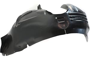 Evan Fischer Fender Liner Front, Driver Side Compatible with 2009-2012 Lincoln MKS Plastic Material - FO1248140