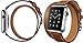 DRUnKQUEEn Apple Watch Band 38mm 40mm, Series 4 Series 3 Series 2 Genuine Leather Strap iWatch Band with Classic Metal Buckle for 38/40 mm Applewatch & Sport & Edition