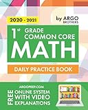 1st Grade Common Core Math: Daily Practice Workbook