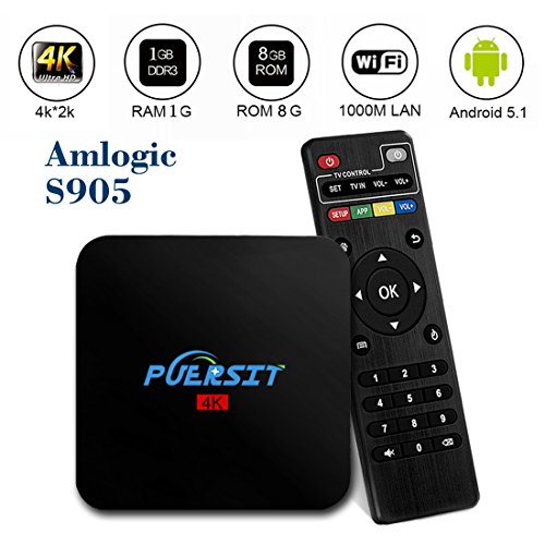 UPC 759218238902, Puersit Android 5.1 Quad Core 4k WIFI Tv Box Q2 Pro Amlogic S905 HD 1080P Core-A53 ,H.265