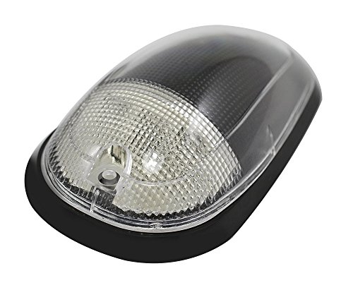 03-16 Dodge Ram 2500 3500 Dually Cab Roof Lights Markers 5 Piece pc COVERS with BASE Kit in CLEAR CRL 264146CL (with Built-in LED Amber Bulbs) 03 04 05 06 07 08 09 2003 2004 2005 2006 2007 2008 2009 2010 2011 2012 2013 2014