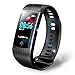 LEMFO Fitness Tracker Color Screen Heart Rate Monitor Swimming Waterproof Activity Tracker Smartband Sleep Monitor Pedometer Smart Bracelet Wristband for IOS Android