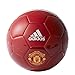 English Premiership Manchester United Soccer Ball, Size 5, Power Red/Real Red/White