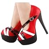 SHOW-STORY-Women-Red-Black-White-Cross-Over-Strappy-Platform-Stiletto-Heel-Dress-PumpsLF80867