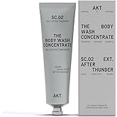 AKT The Body Wash Concentrate 3.4 Fl Oz, Natural Shower Gel with Skin-Balancing Prebiotics, Body Wash Women & Men, with Olive Squalane & Vitamin E, Sc.02 After Thunder, All Genders