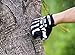 Basecamp Bike Full Finger Skeleton Gloves,Slip-Resistant Performance Specialized Bike Cycling Bicycle Riding Gloves for Women and Men,Bone Skeleton Gloves Costume Hand Gloves for Bike Riders(XL)