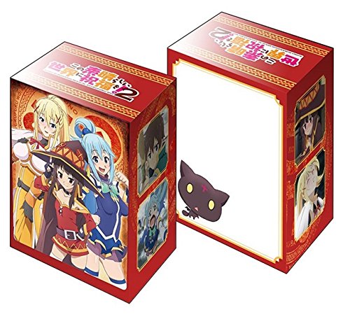 Konosuba Kono Subarashii Sekai ni Megumi Aqua Darkness Bikini Character Card Deck Box Case Holder v144