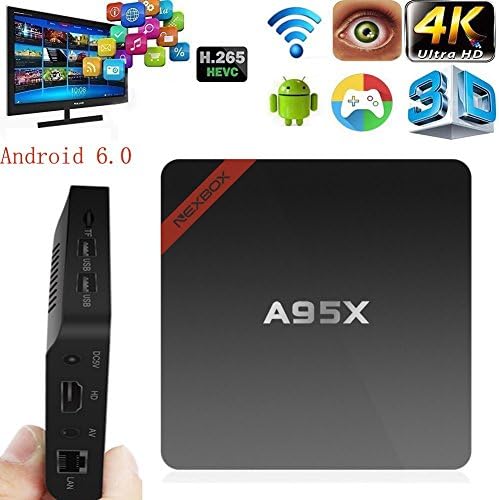 Mercu 1GB/8GB R1 Smart Mini PC RK3229 Quad Core WiFi & LAN VP9 DLNA H.265 HD 2.0 4K UHD for TV Entertainment