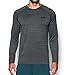 Under Armour Men's Tech Patterned Long Sleeve T-Shirt, Black (003)/Black, Large