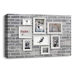 Canvas Wall Art Picture Collage Idea Painting Artwork for Home Prints Framed - 12x18 inches