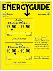 Pioneer 56,000 Btu 17.5 Seer Ducted Central Split