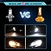 9005 LED Headlight Bulbs, Rigidhorse HB3 8000LM 70W Hi/Lo Fanless Cree Chips LED Headlight Bulbs Conversion Kit, All-in-One Built-in Driver 6500k Cool White Car/Motorcycle Lights - 1 Year Warranty