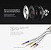 ELE Earbuds Earphone, Wired In-Ear Noise-isolating Stereo Headphones with Universal Mic (Black)
