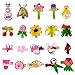 Imanom 20Pcs Baby Girl Hair Bows,Animals and Fruits Shape Hair Clips For Teens Baby Girls Babies Toddlers (Set of 20)