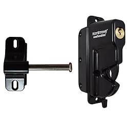 Weatherables Keystone Black Zinc Diecast Metal