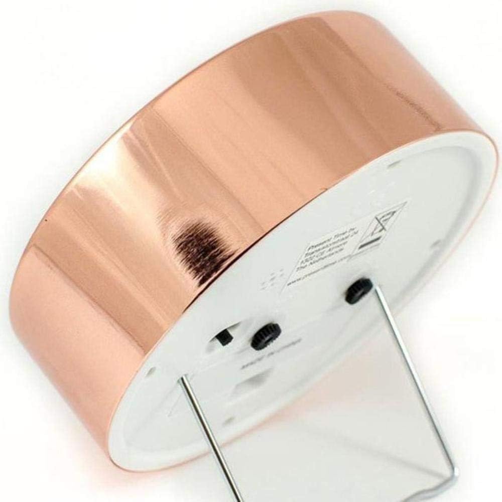 Karlsson Alarm Clock Minimal, White, 4x10x10 cm BigaMart