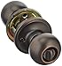 Copper Creek Entry Door Knob – Keyed Entry Handle with Lock and Key, ANSI Grade-3 Certified, DIY-Friendly Install for Interior and Exterior Entrance Doors – Tuscan Bronze (1 Pack)
