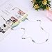 VEAQEE Handmade Stone Beaded Eyeglass Holder, Eyeglass Chain, Eyeglass Lanyard (Blue)