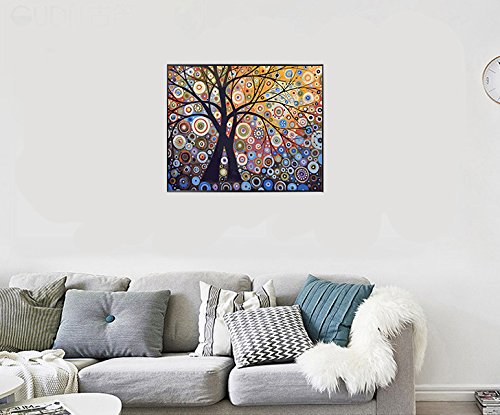 Fuumuui Malen Nach Zahlen Erwachsene und Kinder Anfänger Gemälde inklusive Pinsel und Acrylfarben 40 x 50 cm… – Bild 8